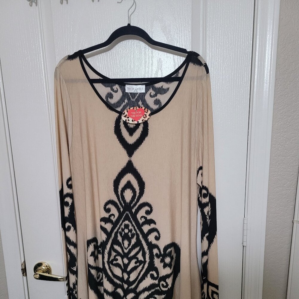 TEE FOR THE SOUL JERSEY DRESS
